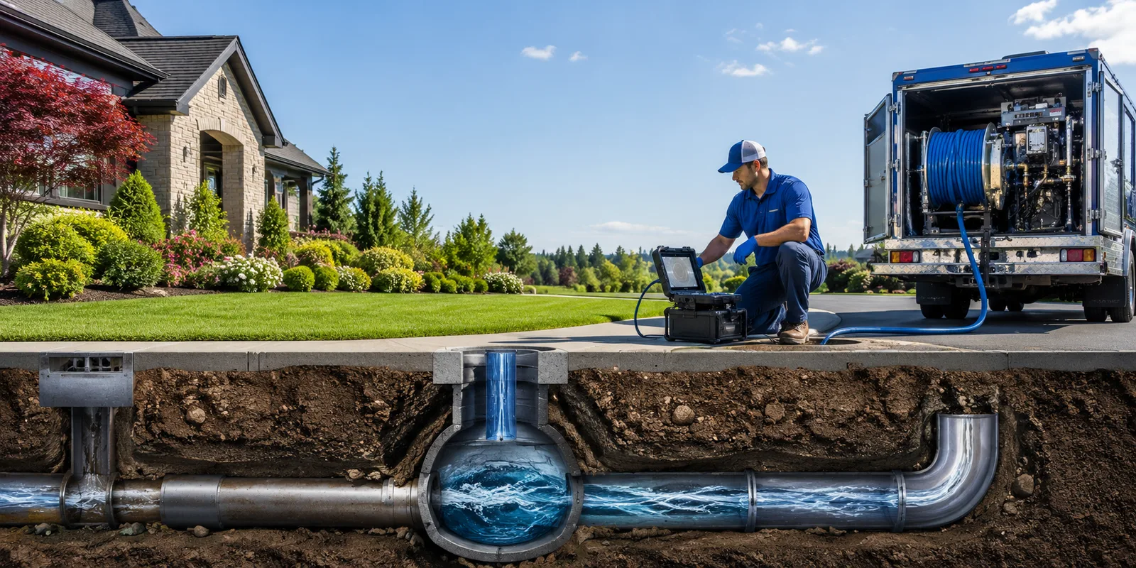 Drainage restoration information for Huletts Landing, NY
